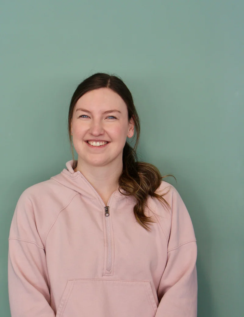 Olivia Grimshaw, physiotherapist at Radius Physiotherapy.
